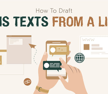 draft sms texts from a link