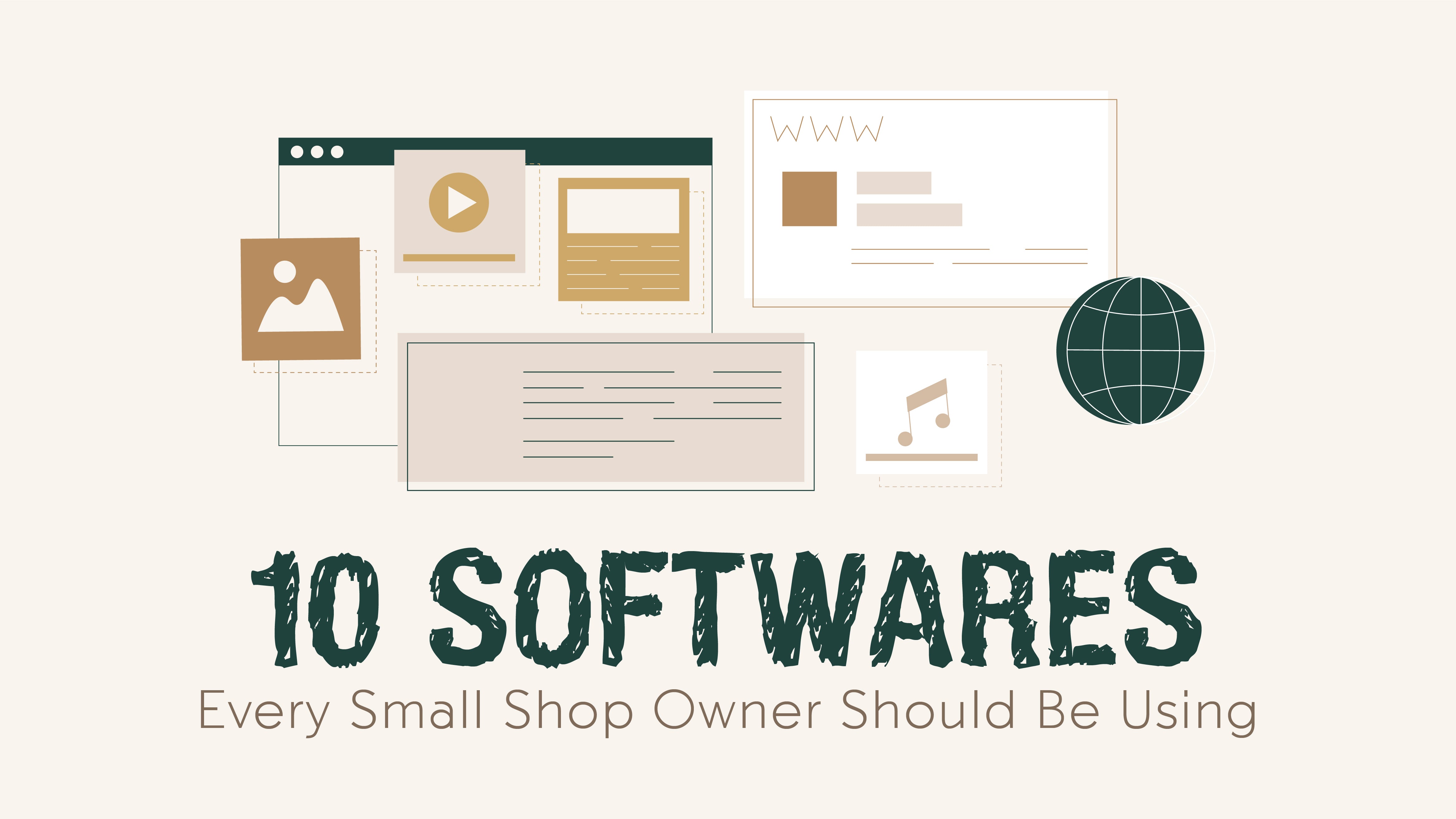10 Softwares Every Small Shop Owner Should Be Using – NOYO