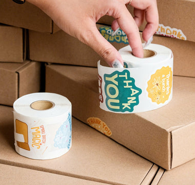 New Product Alert: Sticker Rolls Have Arrived! 🎉
