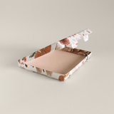 A floral-patterned ABC Box Gardenlumina 4.8" x 6" - Medium packaging box from impack.co.